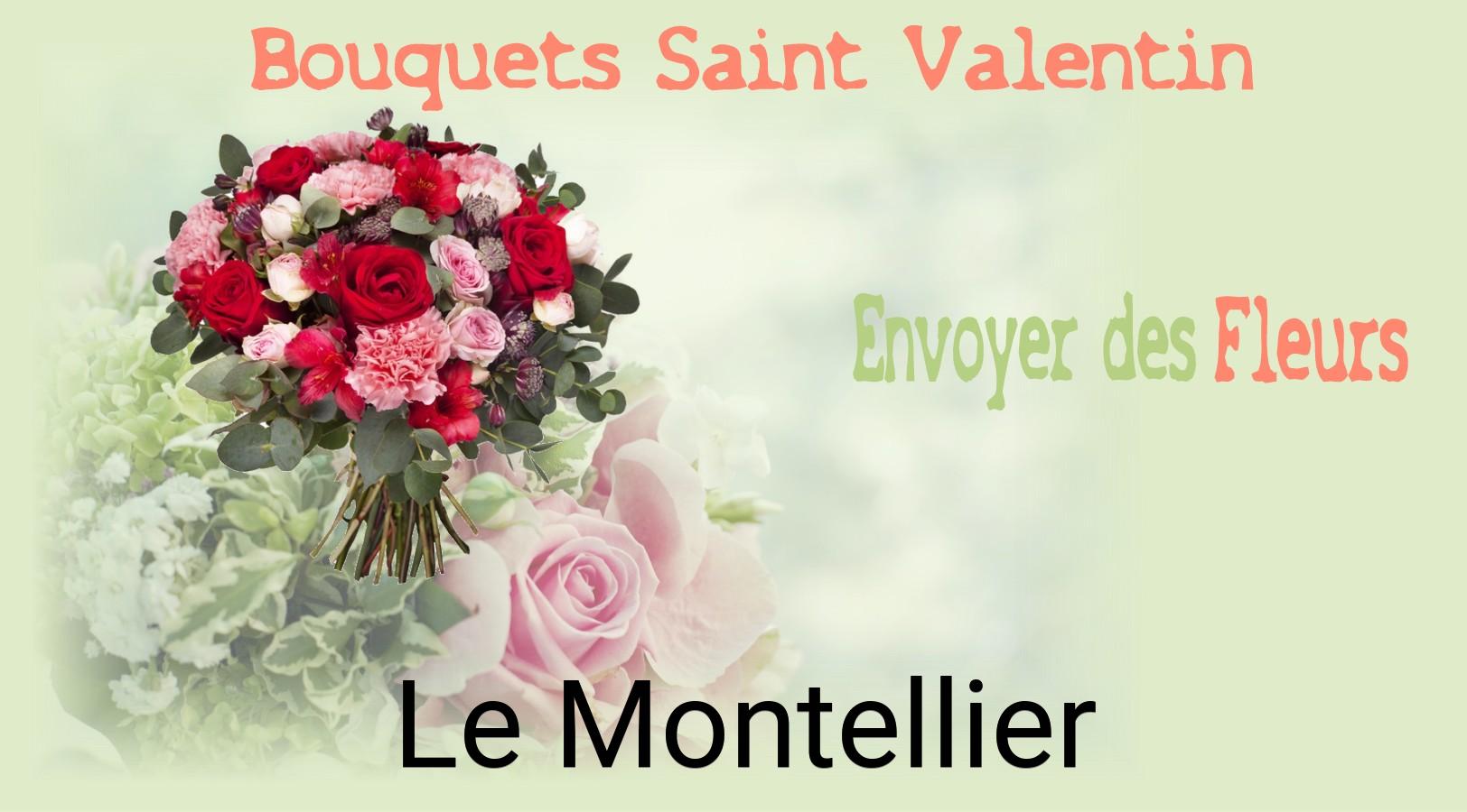 Roses de Saint-Valentin livrées à Le Montellier